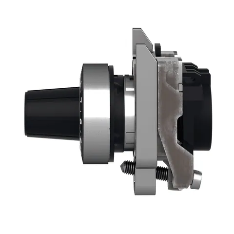 Schneider Electric ZB4BD912 Potentiometer head, Harmony XB4, metal,black, 22mm, for use with 6mm shaft — Interruttori e apparecchiature modulari