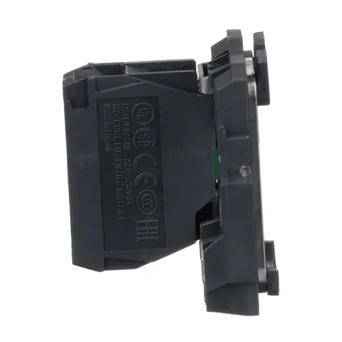 Schneider Electric ZB5AZ101 Harmony, 22mm Push Button, XB5A operators, contact block, with mounting collar, 1 NO, screw clamp terminal — Switches & Modular Apparatus