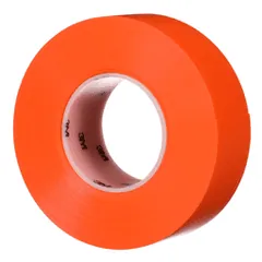 3M 7100260621 Durable Floor Marking Tape 971, Orange, 2 in x 36 yd, 17 mil, 6 Rolls/Case, Individually Wrapped Conveniently Packaged — General Accessories