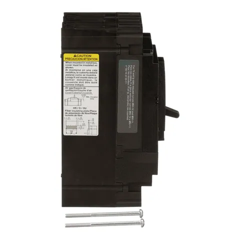 Schneider Electric HJL36050 PowerPacT H-Frame Circuit Breaker, 50A, 3 Pole, 600VAC, 25kA, Lugs, Thermal Magnetic, 80% — Alimentazione