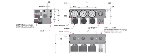 MX NORM 400-CPFG3 CPFG Control Panel — Industrial PCs & Control Panels