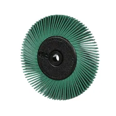 3M 7100138347 Scotch-Brite Radial Bristle Brush, 6 in x 1/2 in x 1 in 50 With Adapter, 5 ea/Case — General Accessories