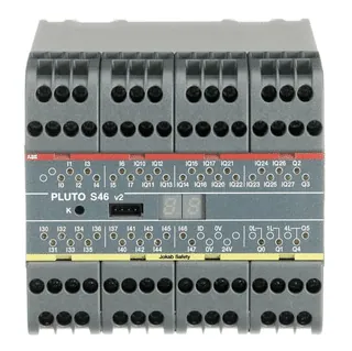 ABB 2TLA020070R1800 PLUTO S46 V2 Safety PLC — PLCs