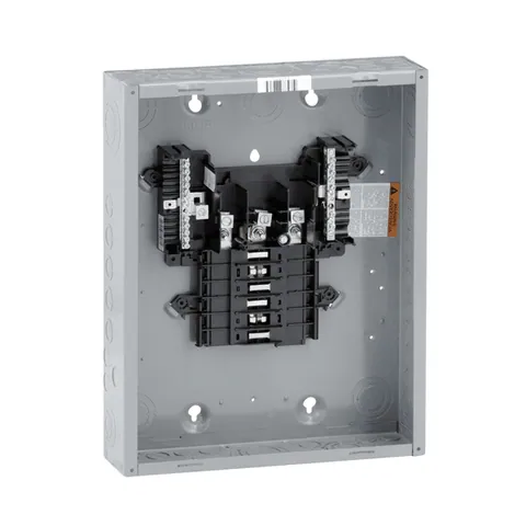 Schneider Electric QO312L125G Load center, QO, 3 phase, 12 spaces, 12 circuits, 125A fixed main lugs, NEMA1, gnd bar, UL — Accessori generali