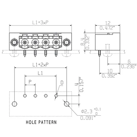 Weidmuller 1150250000 5.08 mm PCB Plug-in Connector, Male Header, 17 Poles, 90° — General Accessories