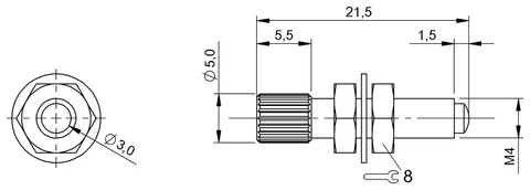 Balluff BFO005L Accessories for fibers — Allgemeines Zubehör