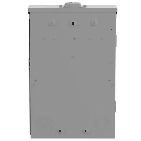 Schneider Electric QO116M100PRB Load center, QO, 1 phase, 16 spaces, 24 circuits, 100A convertible main breaker, PoN, NEMA3R, UL — General Accessories