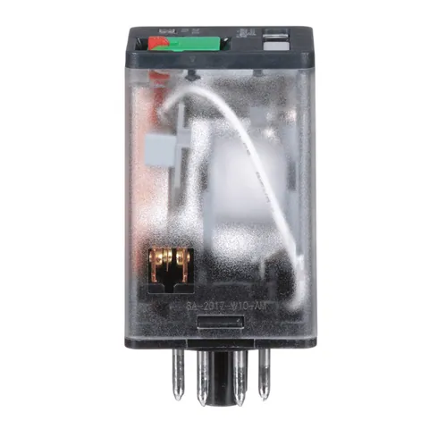 Schneider Electric RUMC22F7 Universal Plug-in Relay, 2 C/O, Octal Base, 10 A, 120 VAC, with LED — Contattori e relè