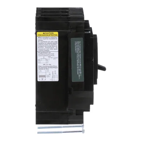Schneider Electric HLL36070 Circuit breaker, PowerPacT H, 70A, 3 pole, 600VAC, 50kA, lugs, thermal magnetic, 80% — Accessori generali
