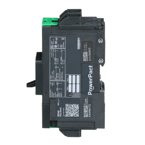 Schneider Electric BDL26040 Circuit breaker, PowerPacT B, 40A, 2 pole, 600Y/347VAC, 14kA, lugs, thermal magnetic, 80% — General Accessories