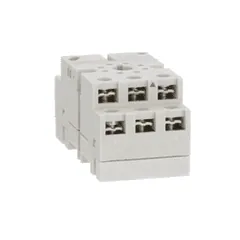 Schneider Electric 70-750DL8-1 Socket, General Purpose Relays, for 750H/750 relays, DPDT, 8 pins, screws clamp terminals, 16A, 300V — Akcesoria ogólne