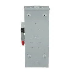 Schneider Electric H223NRB Safety switch, heavy duty, fusible, 100A, 3 wire, 2 poles, 1 neutral, 30hp, 240VAC/250VDC, Type 3R, bolt on hub provision — Akcesoria ogólne