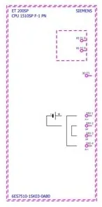 Siemens 6ES7510-1SK03-0AB0 SIMATIC DP, CPU 1510SP F-1 PN for ET 200SP, central processing unit wi... — PLCs
