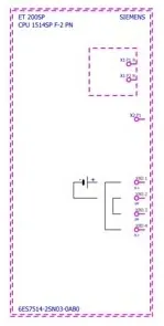 Siemens 6ES7514-2SN03-0AB0 "SIMATIC DP, CPU 1514SP F-2 PN for ET 200SP, central processing unit w... — PLCs