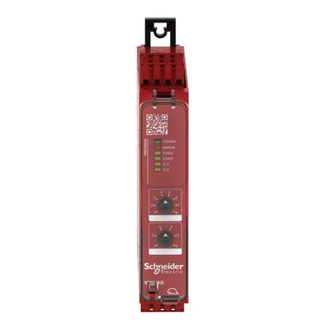 Schneider Electric XPSUAB31CC Harmony XPS Universal Safety Relay, Cat 1, Potential Free 2 NC, NO NC, 2 PNP, 48-240V AC/DC, Spring — Contactors & Relays