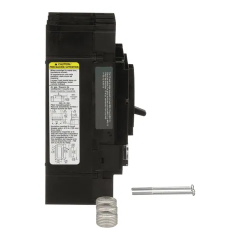 Schneider Electric JJL36250CU33X Circuit breaker, PowerPacT J, 250A, 3 pole, 600VAC, 25kA, lugs, Micrologic 3.2S, 100% — General Accessories