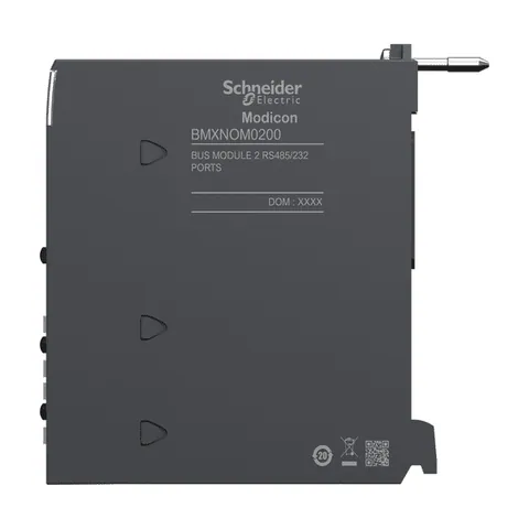 Schneider Electric BMXNOM0200 communication module, Modicon X80, Serial link module, 2 RS485 or 232 ports in Modbus and character mode — Zasilacze i sterowniki mocy