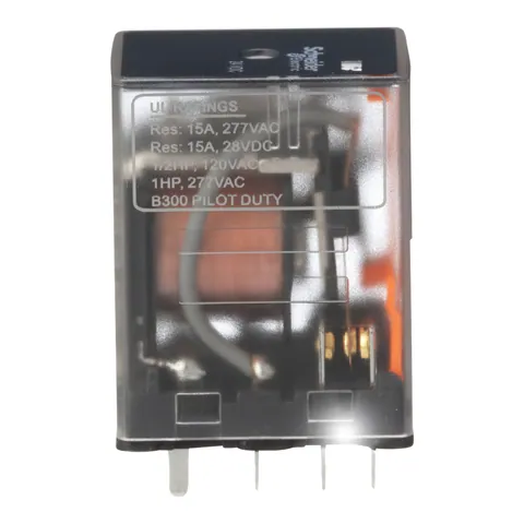 Schneider Electric 782XBXCT-24D Power relay, SE Relays, 15A, DPDT, 24 VDC, clear cover, Faston terminlas — Akcesoria ogólne