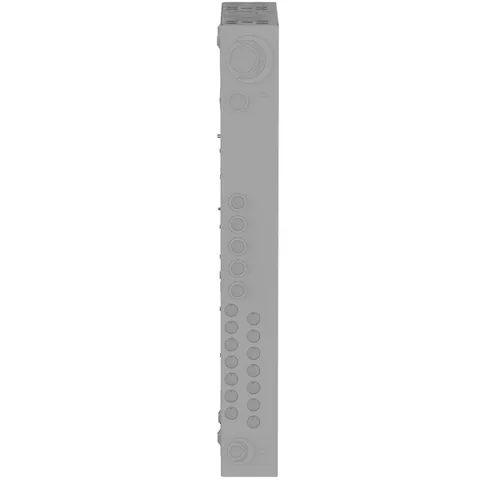 Schneider Electric QO124M150P Load center, QO, 1 phase, 24 spaces, 36 circuits, 150A convertible main breaker, PoN, NEMA1, UL — General Accessories