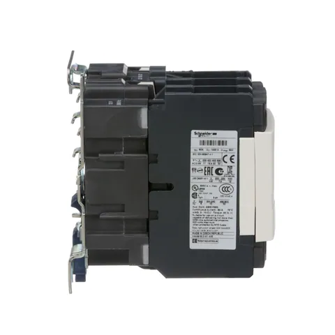 Schneider Electric LC1D40G7 TeSys D IEC Contactors, 40 A, 3 P, 30 HP at 480 VAC, Non-Reversing — Contactores y relés