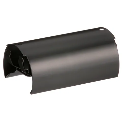 Panduit WGBTMWFBL Wyr-Grid® Bottom Waterfall, Black — Industrial Cables & Wires