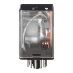 Schneider Electric 750XCXRC-24A General purpose relay, SE Relays, 750R, 3PDT, 10A, 24 VAC, octal terminal 11 pins, clear cover — Akcesoria ogólne