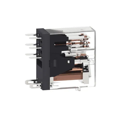 Schneider Electric RXG25B7 interface plug-in relay, 5A, 2CO, clear cover, 24V AC — Accessori generali