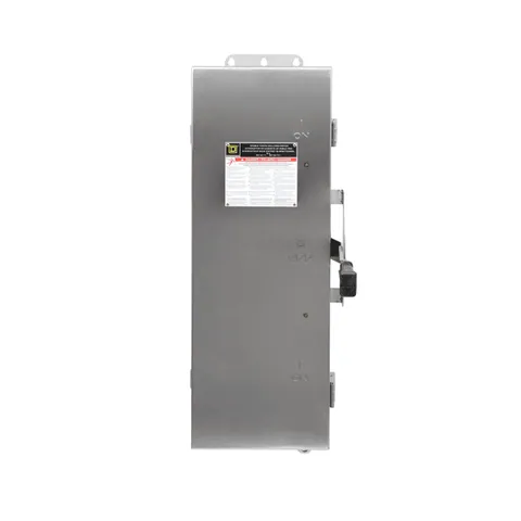 Schneider Electric DTU362DS Safety switch, double throw, non fusible, 60A, 600V, 3 pole, 60HP, NEMA 4, 4X, 5, 304 steel — General Accessories