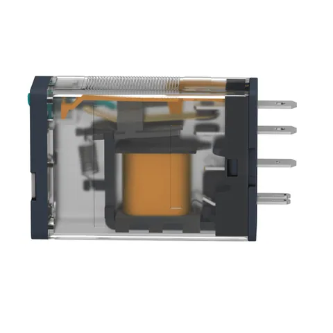 Schneider Electric RPM11BD plug-in relay, Harmony electromechanical relays, 15A, 1CO, lockable test button, 24V DC — Contactores y relés