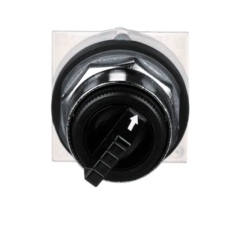 Schneider Electric 9001KS11B 30mm Push Button, Type K, selector switch, 2 position, black knob — General Accessories