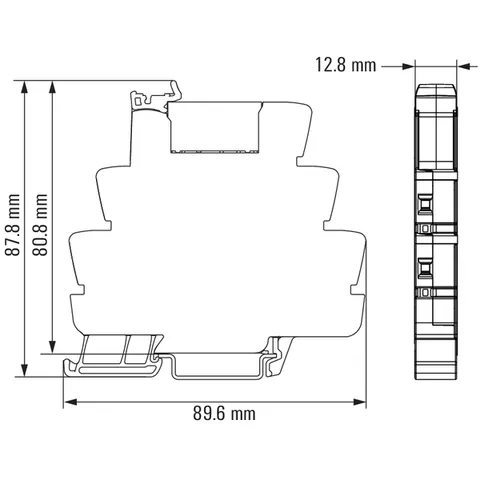 Weidmuller 1123480000 TRS Relay Module, 2CO Contact — General Accessories