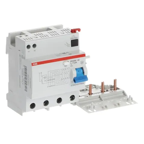 ABB 2CSB204001R3630 DDA204 AC-63/0.3 Residual Current Device Block