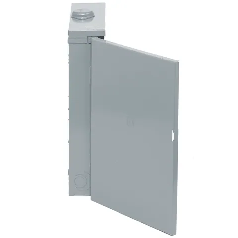 Schneider Electric QO120M100PRB Load center, QO, 1 phase, 20 spaces, 24 circuits, 100A convertible main breaker, PoN, NEMA3R, UL — General Accessories