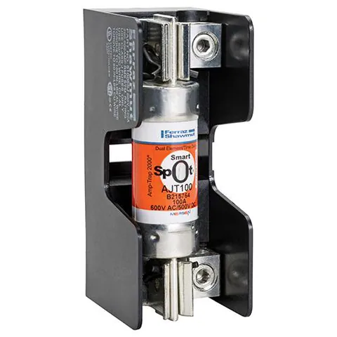 Mersen AJT90 Fuse 600V 90A Time-Delay Class J AJT Series Smart-Spot — Interruttori automatici e fusibili