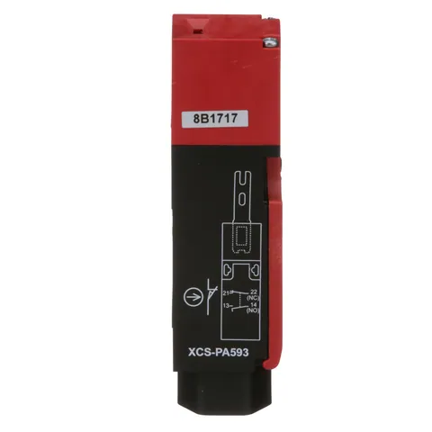 Schneider Electric XCSPA593 Preventa XCS Safety Switch, Plastic Housing, 1 NC and 1 NO, Slow Break — SPS