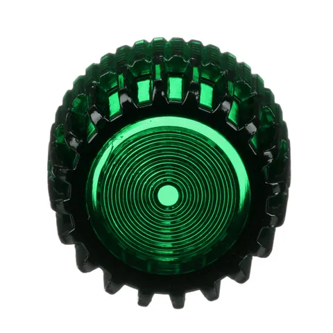 Schneider Electric 9001G7 30mm Push Button, Types K or SK, illuminated push button cap, plastic, green — Accessori generali
