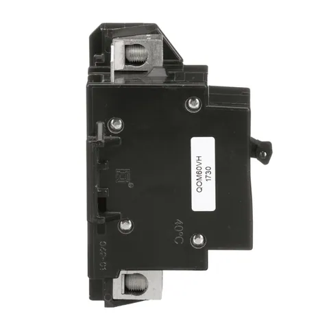 Schneider Electric QOM60VH Main breaker, QO, 60A, 2 pole, 120/240VAC, 22kA, bolt on mount — General Accessories