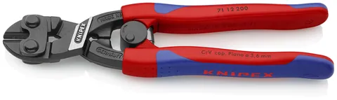 Knipex 71 12 200 High Leverage CoBolt® Cutters w/ Spring-Comfort Grip — Accessori generali