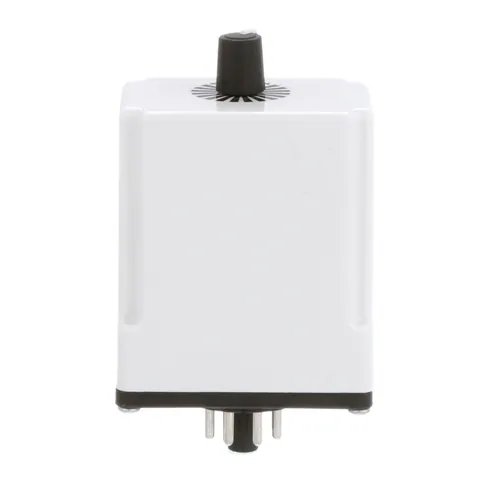 Schneider Electric 9050JCK15V14 Timing Relay, Type JCK, plug In, on delay, adjustable time, 1.8 to 180 seconds, 10A, 240 VAC, 24 VAC/DC — General Accessories
