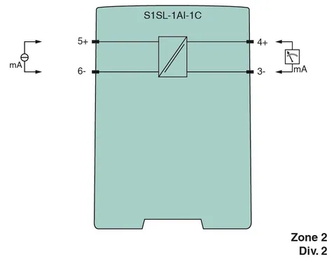 Pepperl+Fuchs S1SL-1AI-1C Passive Isolator — General Accessories
