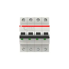 ABB 2CDS274001R0061 S204M-D6 Miniature Circuit Breaker - 4P - D - 6 A