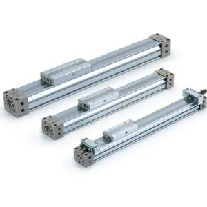 SMC MY1B25TFG-800Z Rodless Cylinder, MY1B-*Z, Mechanically Jointed w/o Stroke Adjuster - Basic Type, MY1B25TFG-800Z — Pneumatic & Hydraulic Cylinders