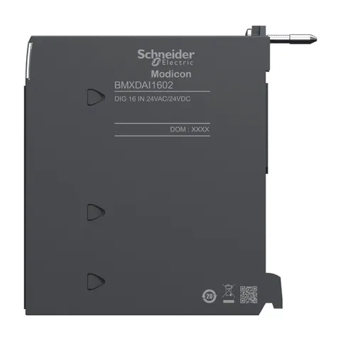 Schneider Electric BMXDAI1602 discrete input module, Modicon X80, 16 inputs, 24V AC or DC, positive or negative — Sterowniki PLC