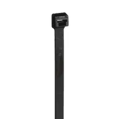 Panduit PLT9LH-L0 Pan-Ty® PLT9LH-L0 Cable Tie, Black, UV PA6.6, 30.5"L, 120lb, PK50 — Connectors & Plugs