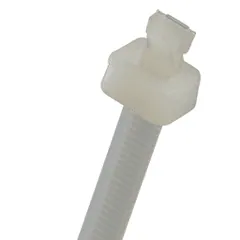 Panduit SST1M-M Sta-Strap® SST1M-M Sta-Strap Cable Tie, PA6.6, 4"L, 18lb, PK1000 — Connectors & Plugs
