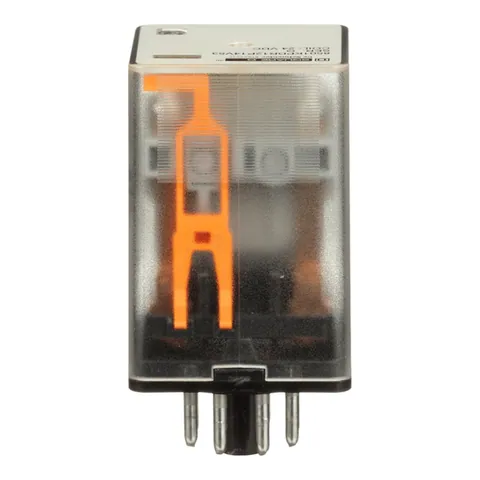 Schneider Electric 8501KPDR12P14V53 Relay, Harmony 8501K, DPDT, 8 pins, LED, coil, 24V DC, 10A resistive at 120V AC, 1 HP at 277V AC, 2NO + 2NC — General Accessories