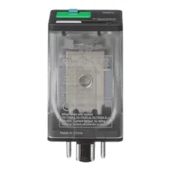Schneider Electric 750XBXRM4L-48D General purpose relay, SE Relays, 750R, DPDT, 10A, 48 VDC, octal terminal 8 pins, clear cover with LED, lock push button — Akcesoria ogólne