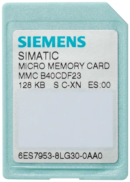 Siemens 6ES7953-8LJ30-0AA0 S7 Micro Memory Card, 512KB — PLC Modules & Extensions