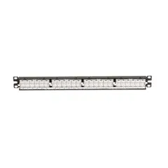 Panduit NK6PPG24Y Cat 6 Punchdown Keystone Patch Panel, 24 Port — Accessori generali