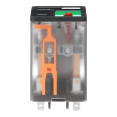 Schneider Electric 788XBXRM4L-240A General purpose relay, SE Relays, 788R, DPDT, 10A, 240 VAC, Quick terminal, clear cover with LED, lock push button — Akcesoria ogólne